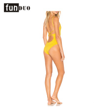 Yellow swimming wear women sexy beach dress one piece
Yellow swimming wear women sexy beach dress one piece
 